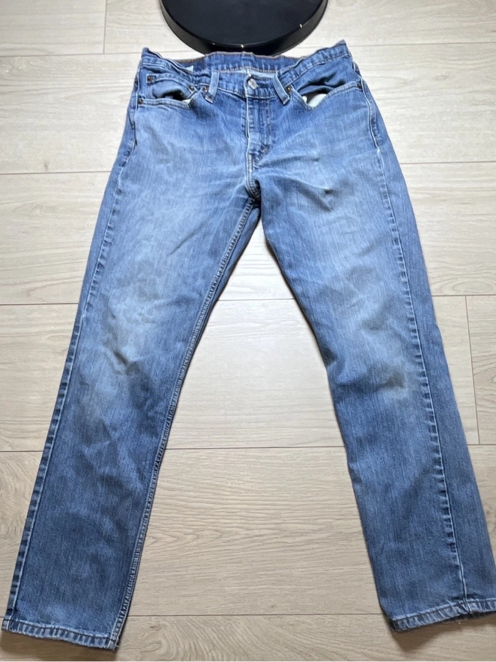 Levi’s 511 31x30 Classic Men's Light Blue Straight-Leg Jeans